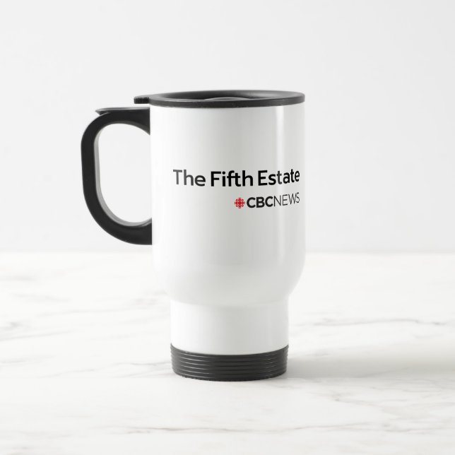 Mug De Voyage CBC The Fifth Estate (Gauche)