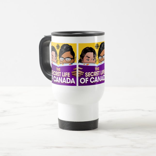 Mug De Voyage CBC The Secret Life of Canada (Devant gauche)