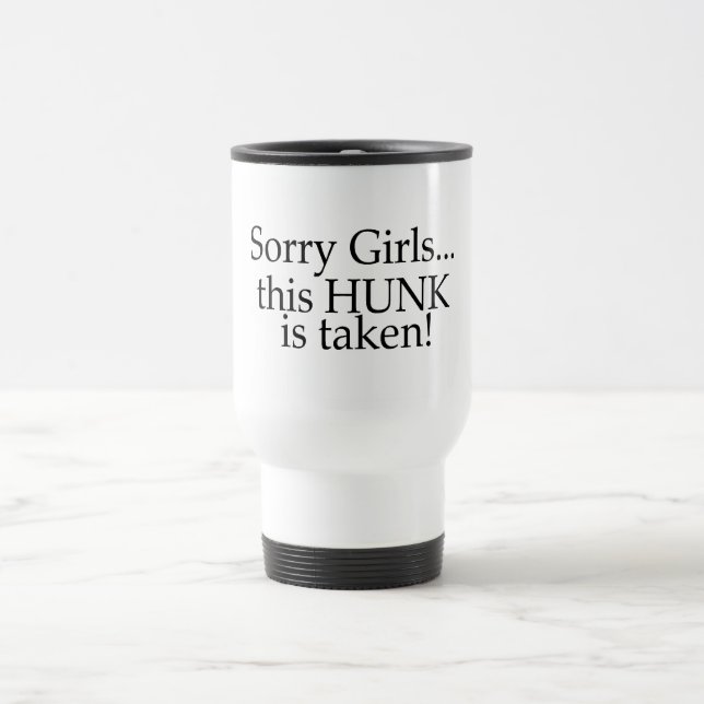 Mug De Voyage Ce gros morceau est pris des filles (Centre)