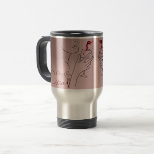 Mug De Voyage Ce Peut Être Du Vin