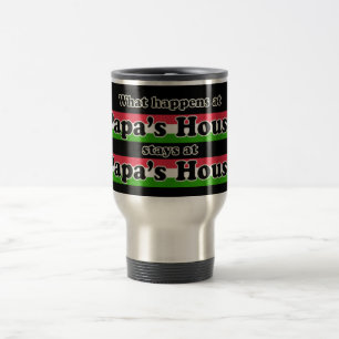 Mug De Voyage Ce qui se produit à la Chambre de papas pour des