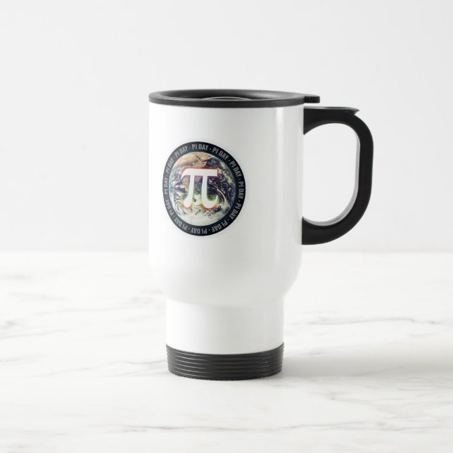 Mug De Voyage Célébrez les maths du jour | de pi (Droite)