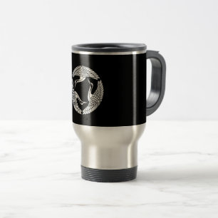 Mug De Voyage Cercle de trois grues