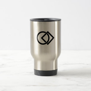 Mug De Voyage Cercle lié et carré