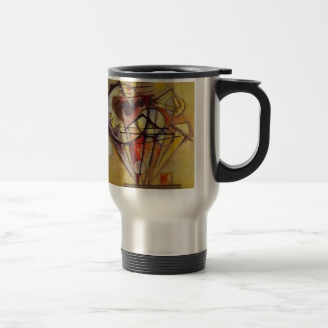 Mug De Voyage Cercles Abstraits Kandinsky (Droit)