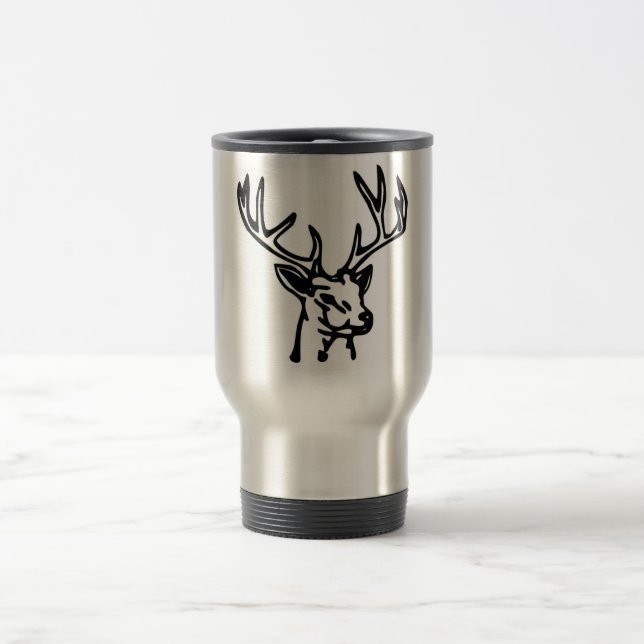 Mug De Voyage Cerfs communs (Centre)