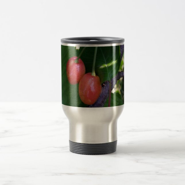 Mug De Voyage Cerises en rouge (Centre)