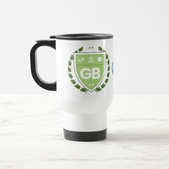 Mug De Voyage Certifié Green Belt - GLSS.app (Gauche)