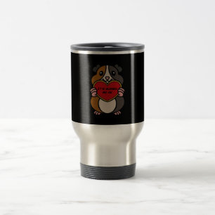 Mug De Voyage C'est le Coeur de Coeur de Cochon de Guinée. Coc
