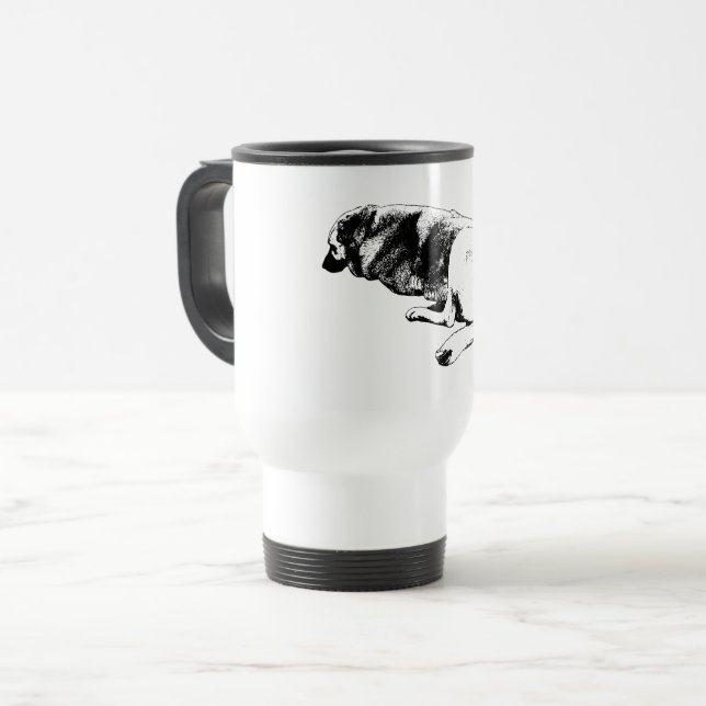 Mug De Voyage Chaleur en route (Devant gauche)