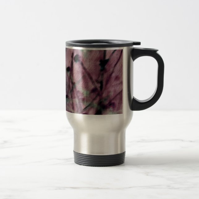 Mug De Voyage Champ de Berry rose (Droit)