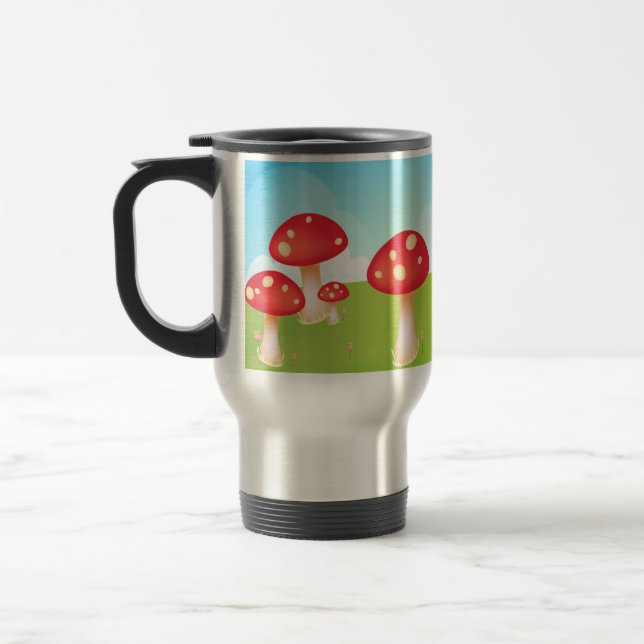 Mug De Voyage Champignons (Gauche)