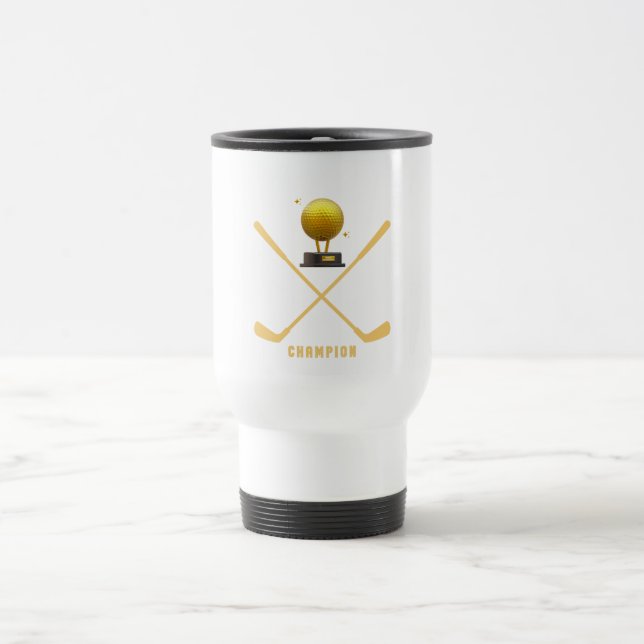 Mug De Voyage champion de golf (Centre)