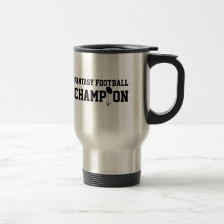 Mug De Voyage Champion du Imaginaire de football