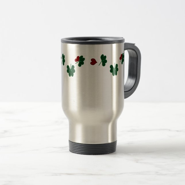 Mug De Voyage chanceux girofle voyage mug (Devant droit)