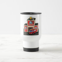 Chantier d'incendie et Camion d'incendie
