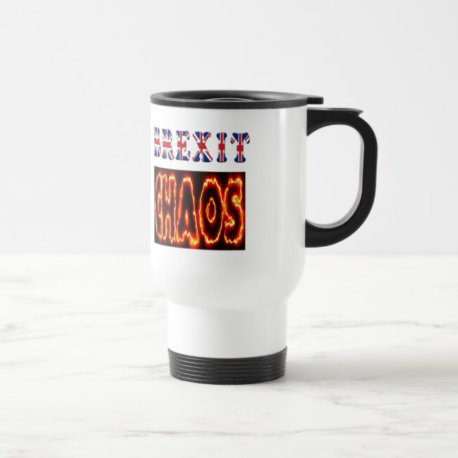 Mug De Voyage Chaos du Brexit (Droite)