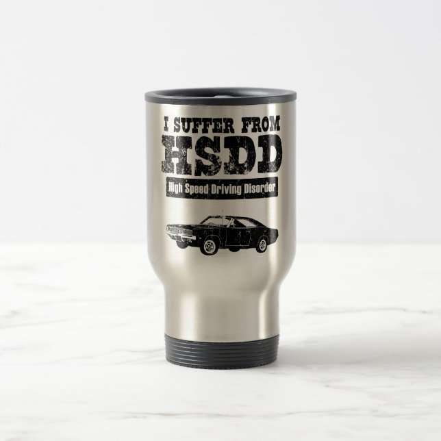 Mug De Voyage Chargeur de 1969 Dodge Hemi (Centre)