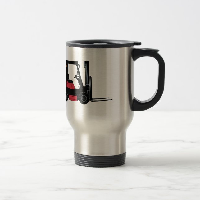 Mug De Voyage Chariot élévateur (Droit)