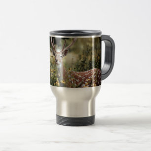 Mug De Voyage Chasse au cerf de Whitetail Buck