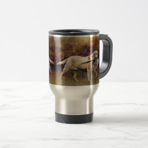 Mug De Voyage Chasse de faisan, Tapisserie d'automne Métal Impri