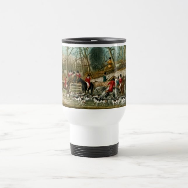 Mug De Voyage Chasse de Fox 1 (Centre)