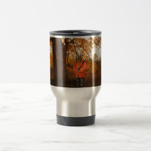 Mug De Voyage chasseur de cerfs gros dollar avec fusil
