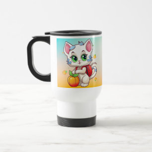 Mug De Voyage Chat allant à l'école - École de chat-85241