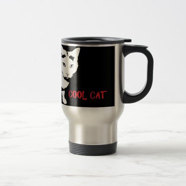 MUG DE VOYAGE CHAT COOL (Droit)