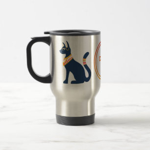Mug De Voyage Chat égyptien