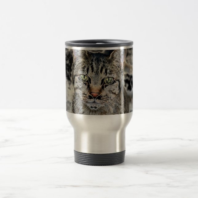 Mug De Voyage Chat égyptien Voyage Mug (Centre)