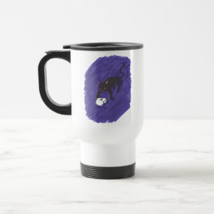 Mug De Voyage Chat et crâne