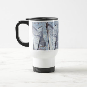 Mug De Voyage Chat Harpe Céleste