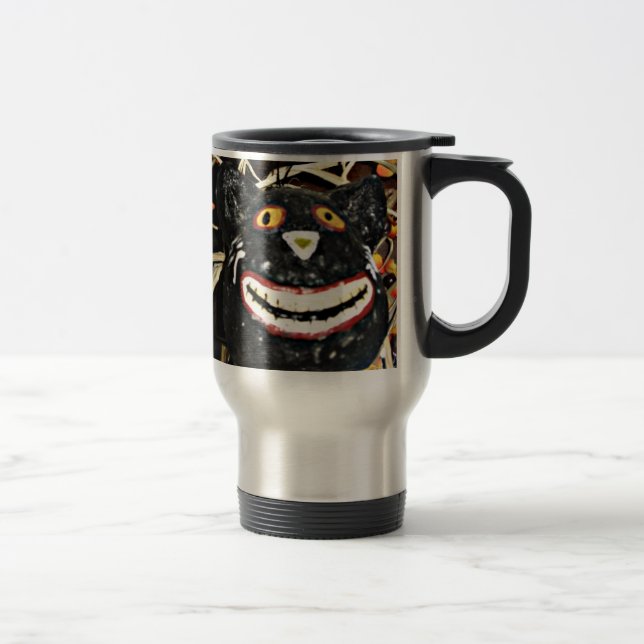 Mug De Voyage Chat noir (Droit)