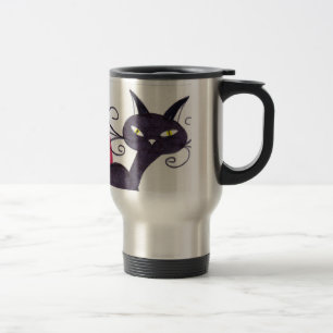 Mug De Voyage Chat noir