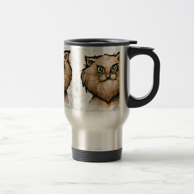 Mug De Voyage Chat perse (Droit)