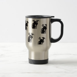 Mug de voyage - Chat professionnel