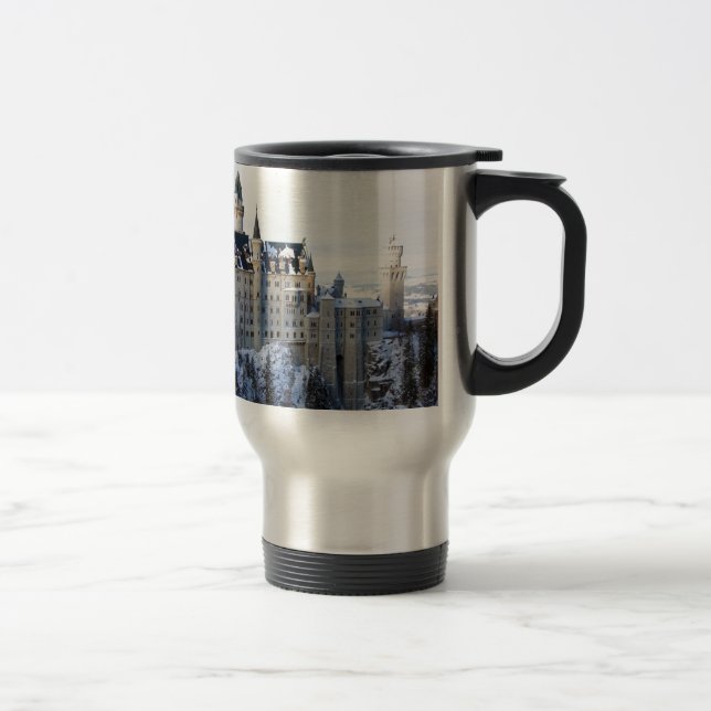 Mug De Voyage Château 4 de Neuschwanstein (Droit)