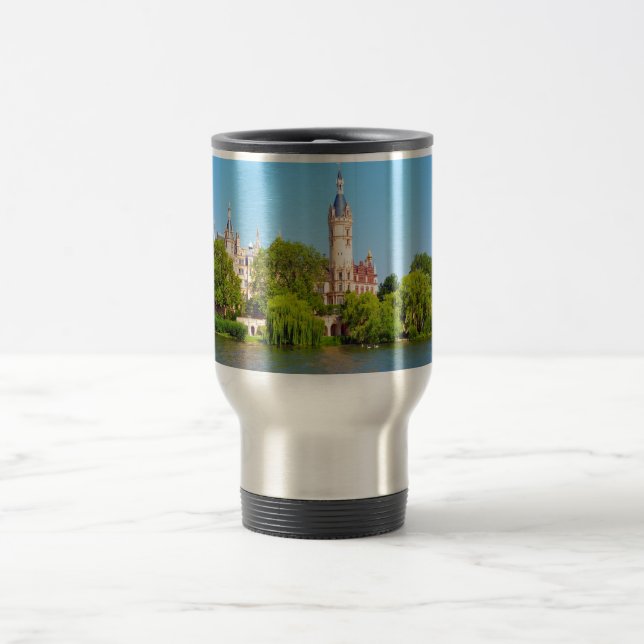 Mug De Voyage Château de Schwerin, Allemagne (Centre)