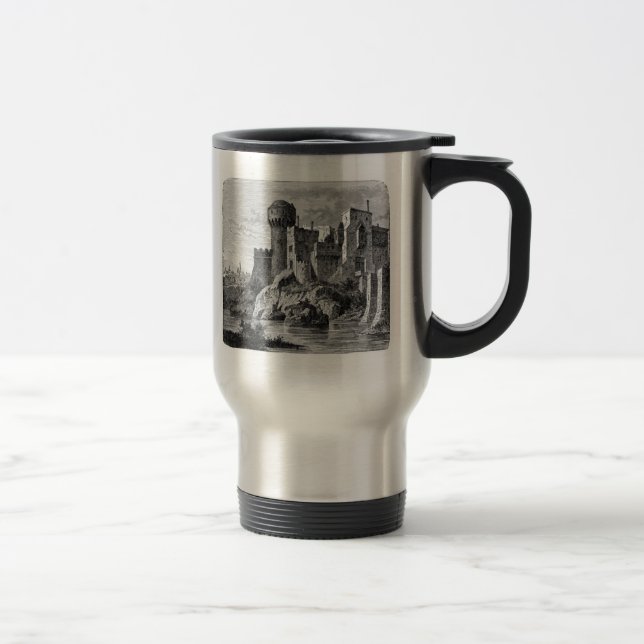 Mug De Voyage Château médiéval (Droit)