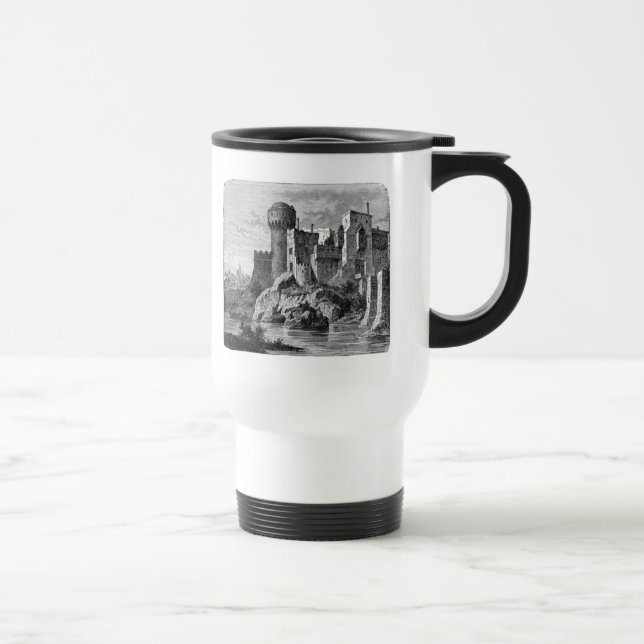 Mug De Voyage Château médiéval (Droite)