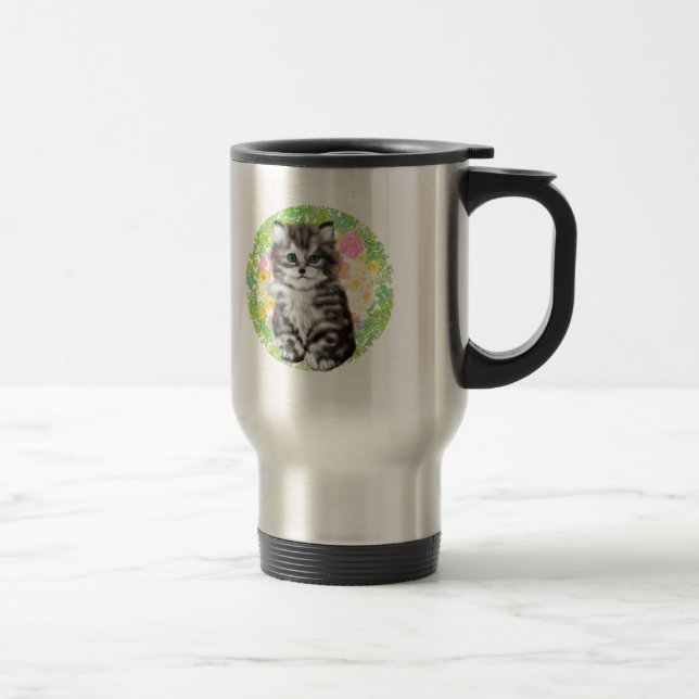 Mug De Voyage chaton (Droit)