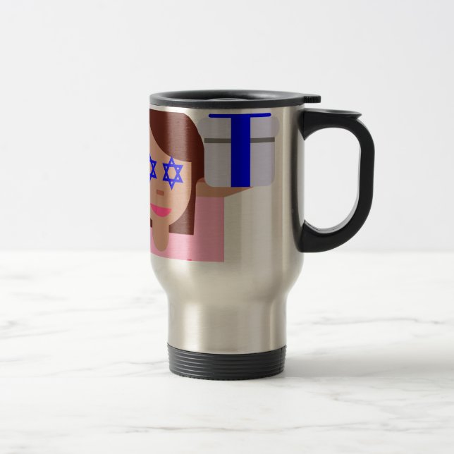 Mug De Voyage chaudière chaudière flip emoji (Droit)