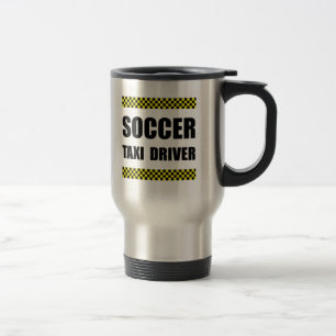 Mug De Voyage Chauffeur de taxi du football