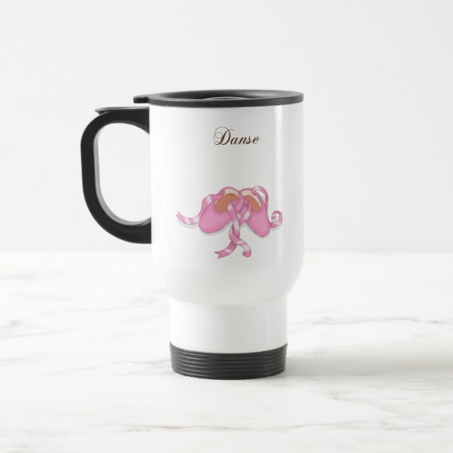 Mug De Voyage Chaussons Ballet Danse (Gauche)