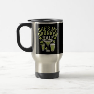 Mug De Voyage Chaussure Mon Couple Moitié St patrick Corresponda