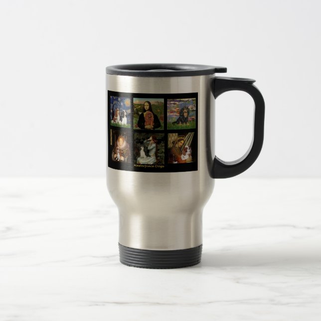 Mug De Voyage Chef-d'œuvre Composite - Cavaliers (Droit)