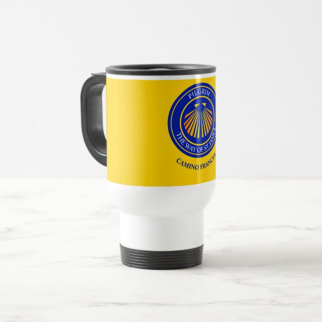 Mug De Voyage Chemin Français (Devant gauche)