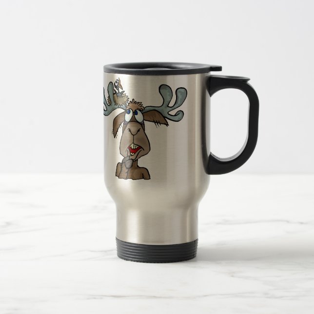 Mug De Voyage Chemises et cadeaux 65 d'orignaux (Droit)