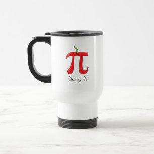 Mug De Voyage Cherry Pi Cute Math Pi Day Café Voyage Mug